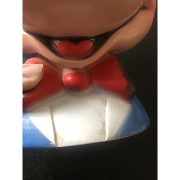 Vintage 1971 MICKEY MOUSE Head Bust Plastic Coin Piggy Bank 10" Tall - Picture 4 of 10